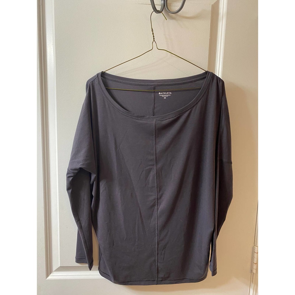 Athleta Women's XS Essence Flow L/S Top Spring Night
